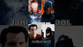 Tor va Kapitan Amerika vs Supermen va Betmen ||super jang 🔥🔥🔥/kim kuchli 💪