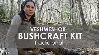 Bushcraft kit | Equipo que llevo en mi mochila Veshmeshok para monte acampada o vivac tradicional