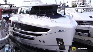 2022 Horizon FD 80 Luxury Yacht Yacht - Walkaround Tour - 2021 Fort Lauderdale Boat Show