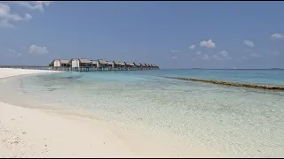 4K Emerald Maldives Resort & Spa walk around the island