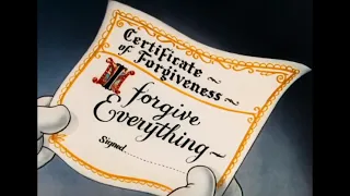 Tom and Jerry Certificado De Perdão