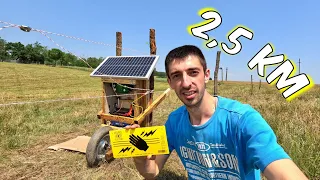 Am construit 2,5 Km de GARD ELECTRIC! M-am ELECTROCUTAT RĂU!