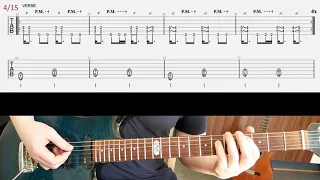 Metallica Leper Messiah rhythm guitar lesson