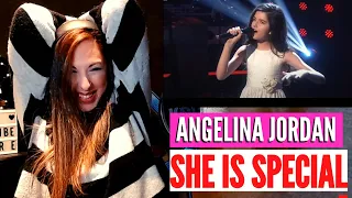 Angelina Jordan ♦ FEELING GOOD ♦ Vocal coach REACTION & analysis! INCREDIBLE 