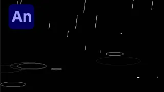 Adobe Animate #9: Very Easy Way of Making Rain Drops Animation