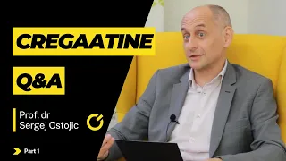 CreGAAtine Q&A - Prof. dr Sergej Ostojić (part 1)