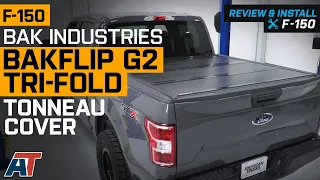 2015-2020 F-150 BAK Industries BAKFlip G2 Tri-Fold Tonneau Cover Review & Install