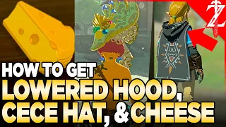 How to Lower Hylian Hood, Get Cece's Hat, & Hateno Cheese in Tears of the Kingdom