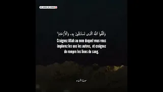 Sourate An-nisa' / les Femmes  (verset 1 à 3) | shaykh Ali jaber