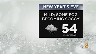 First Alert Weather CBS2's 12/31 Saturday morning update