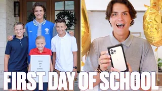 FIRST DAY OF SCHOOL ON HIS GOLDEN BIRTHDAY | TURNING 15 ON THE FIRST DAY OF BACK TO SCHOOL!