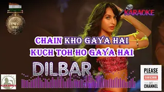 DILBAR Satyamev Jayate HQ Karaoke with Scrolling Lyrics