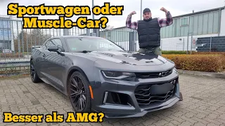 Höllenmaschine aus den USA…Camaro ZL1 mit Corvette Motor!!!