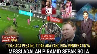 Terlalu Bagus 🔥 Messi Adalah Piramid Sepak Bola Yang Tak Ada Pesaing Dan Tak Bisa Didekati ❤️🐐👑✨