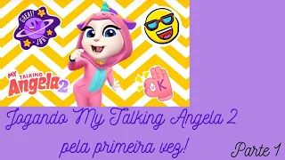 Jogando My Talking Angela 2 pela primeira vez! (Parte 1) 🎮L2_Lelê & Lalá Games🎮