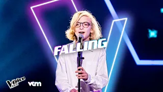 Samuel - 'Falling' | Blind Auditions | The Voice Kids | VTM