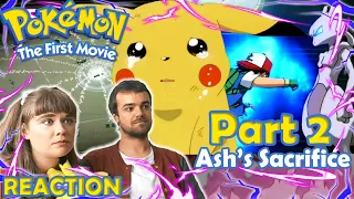 Ash's Sacrifice - Pokémon: The First Movie Reaction Part 2