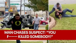 Good Samaritan pins down drunk driver fleeing after killing Texas cop