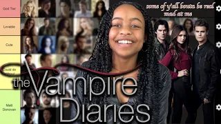 Ranking *The Vampire Diaries* Characters | y'all about to be real mad at me...