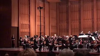 Orchestra Tuning before Los Angeles Youth Orchestra Concert