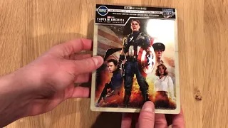 Captain America: The First Avenger 4K Steelbook Unboxing