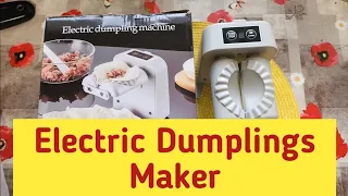 Testing an Automatic Dumpling maker from #temu | Fully Automatic Dumpling maker review.