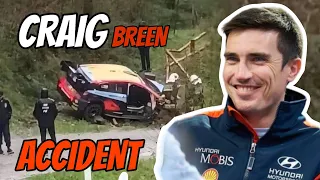 Craig BREEN Accident at Rally Croatia 2023 | Rip Craig BREEN #craigbreen