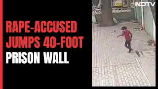 Video Shows Karnataka Prison Break, Inmate Jumps 40-Foot Wall To Escape