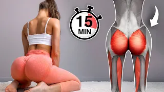 Grow THICKER BOOTY & LEGS NATURALLY! Intense Lower Body Workout, No Equipment At Home