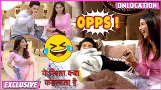 Yeh Rishta Kya Kehlata Hai BTS: Armaan Abhira FUN Moments | Abhira Armaan FUNNY FIGHT | #yrkkh