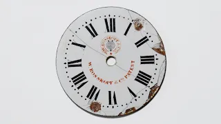 Enamel watch dial restoration - Vitreous enameling process