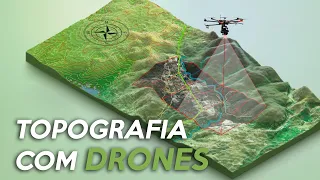 TOPOGRAPHY with DRONES! Discover the FUTURE of modern TOPOGRAPHY