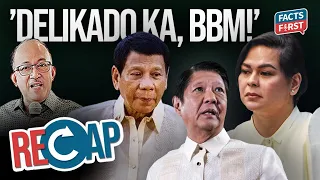 BBM, pinag-iingat sa mga Duterte