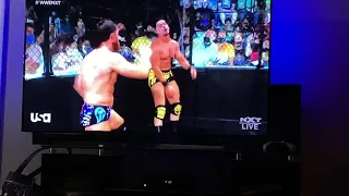 NXT: Kyle O Reilly vs. Austin Theory Match: part 3