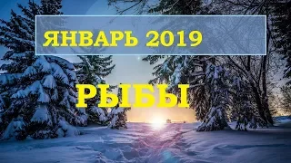 РЫБЫ. Таро прогноз ( гороскоп) на январь 2019. Работа. Деньги. Любовь.