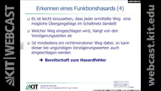 17:  Schaltnetze (Funktions- und Strukturhasard), Schaltwerke (Mealy- und Moore-Automat)