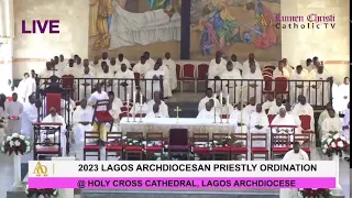 2023 LAGOS ARCHDIOCESAN PRIESTLY ORDINATION @ HOLY CROSS CATHEDRAL, LAGOS ARCHDIOCESE