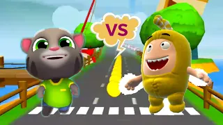 RUNNİNG!! - Oddbods Turbo Run Bubbles vs Talking Tom Gold Run Nubi Gameplay