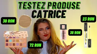 TESTEZ PRODUSE CATRICE | Paleta care miroase a vanilie si cel mai prost produs de sprancene