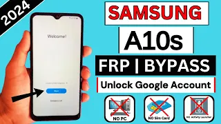 Samsung A10S Frp Bypass 2024 | Google Account Remove/FRP Unlock 🔓 Without PC Android 11