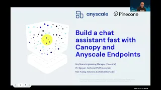 Build a chat assistant fast using Canopy from Pinecone and Anyscale Endpoints