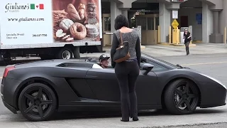 CRAZIEST LAMBORGHINI GOLD DIGGER PRANK!!