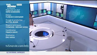 Le Journal Afrique du samedi 13  janvier 2024  sur TV5MONDE