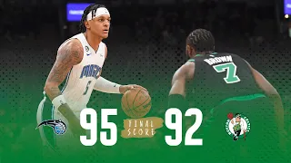 FULL GAME HIGHLIGHTS: Celtics can't hold on to 4th quarter lead in loss to Orlando