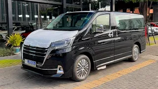 First See! 2024 toyota granvia Premium VIP 6 Seater Luxury Van | Black Color