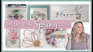 EASY & AFFORDABLE Dollar Tree Spring DIYs 2023 | Decor on a budget