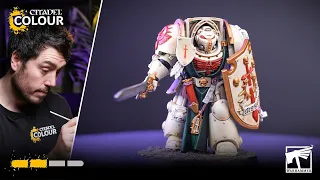 How to Paint a Dark Angels Deathwing Terminator in 10 Paints | Intermediate Level | Warhammer 40,000