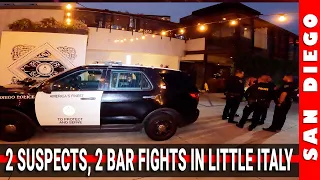 2 Men in Fights in 2 Bars | Little Italy | 20240421 (4K)