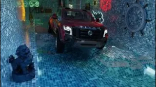 Driving a Car in a Swimming Pool! (Rendered in Blender Cycles)