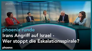 phoenix runde: Irans Angriff auf Israel - Wer stoppt die Eskalationsspirale?